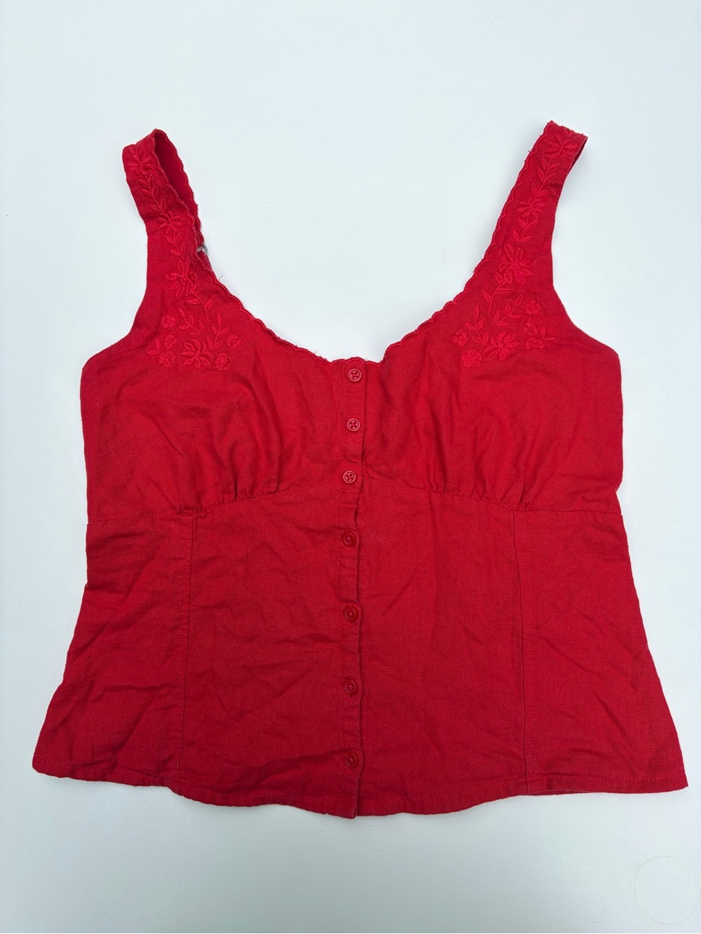 Hollister Red Tank Top